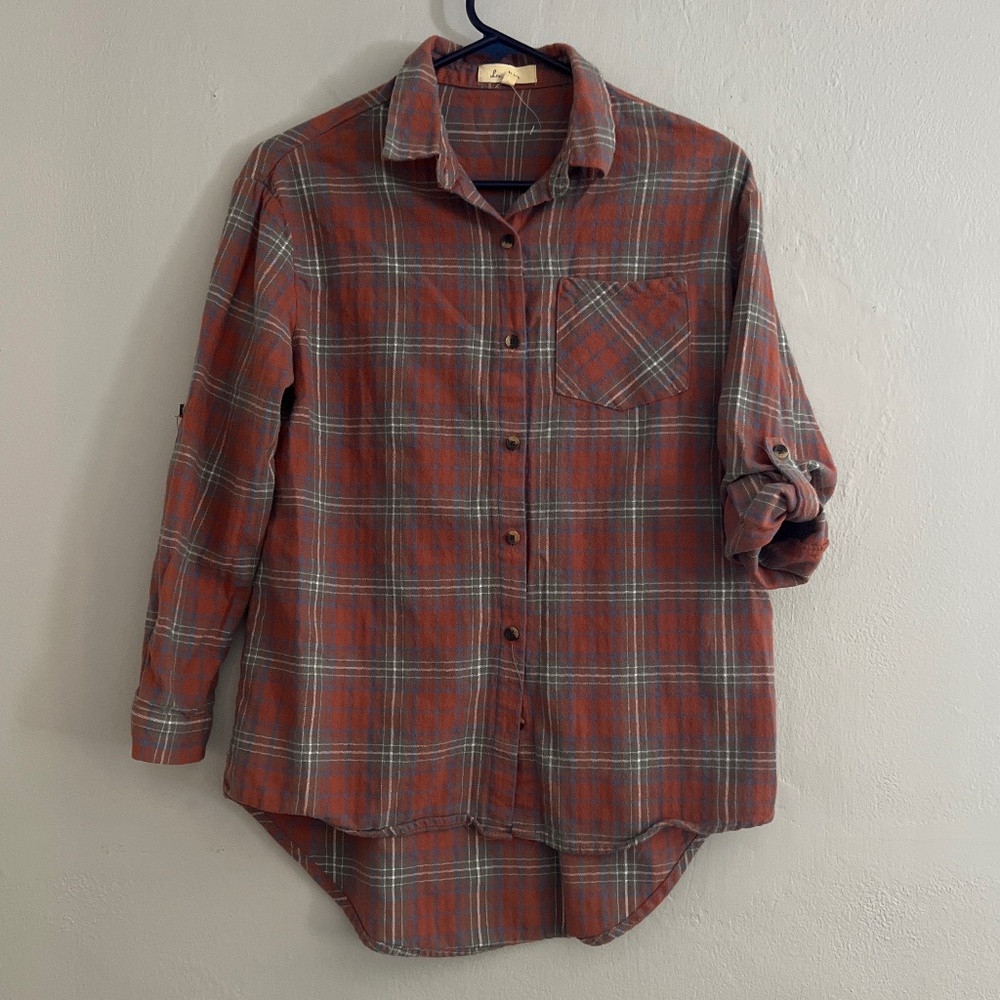 Love Notes flannel size small